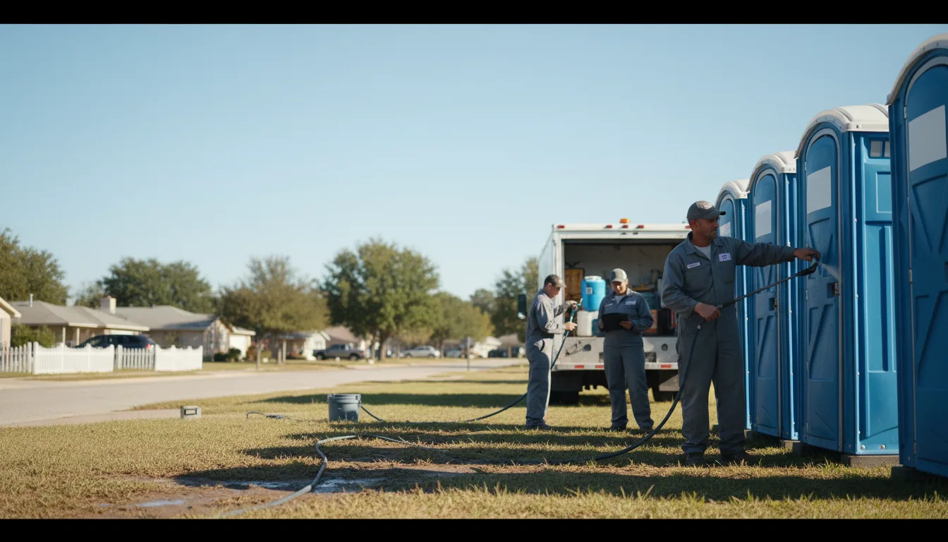 Long-Term Portable Toilet Rental in Bonham, TX near me